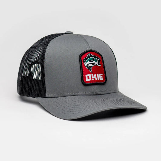 OKIE HAT- TRAPPER-GRAY/BLACK