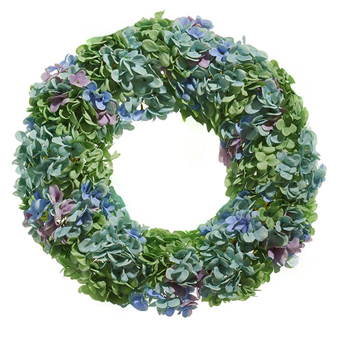 HYDRANGEA WREATH - 24"