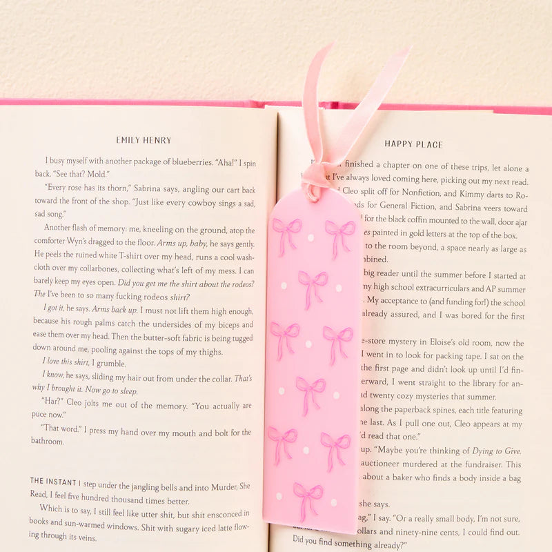 ACRYLIC BOOKMARK
