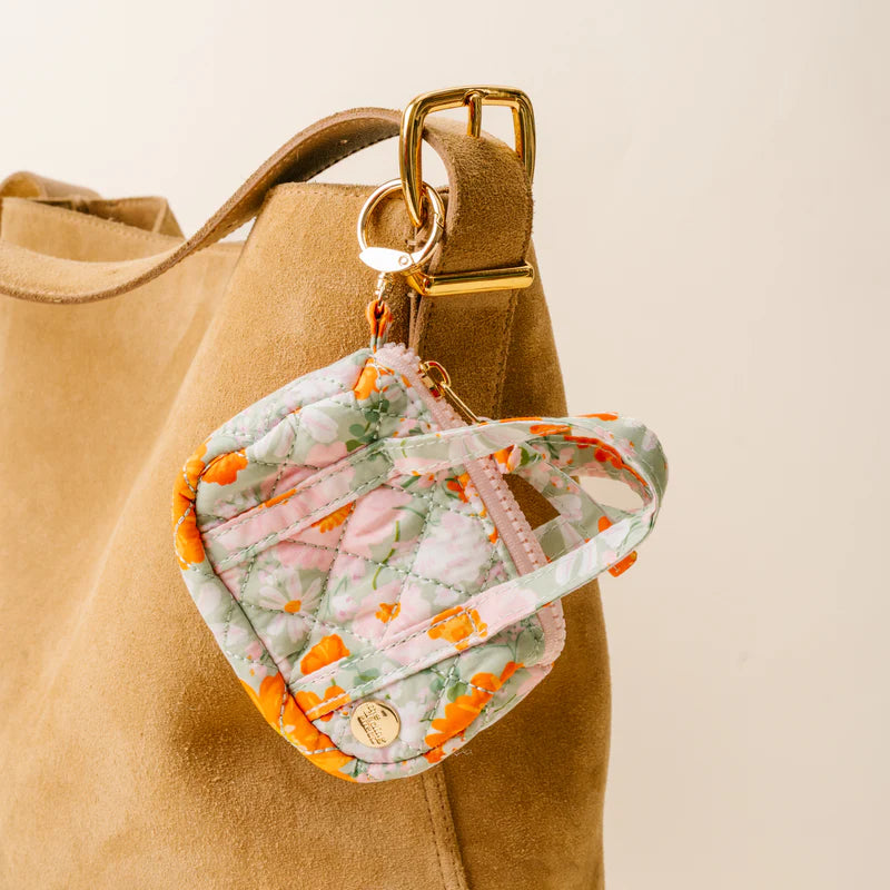 QUILTED ITTY BITTY DUFFLE BAG