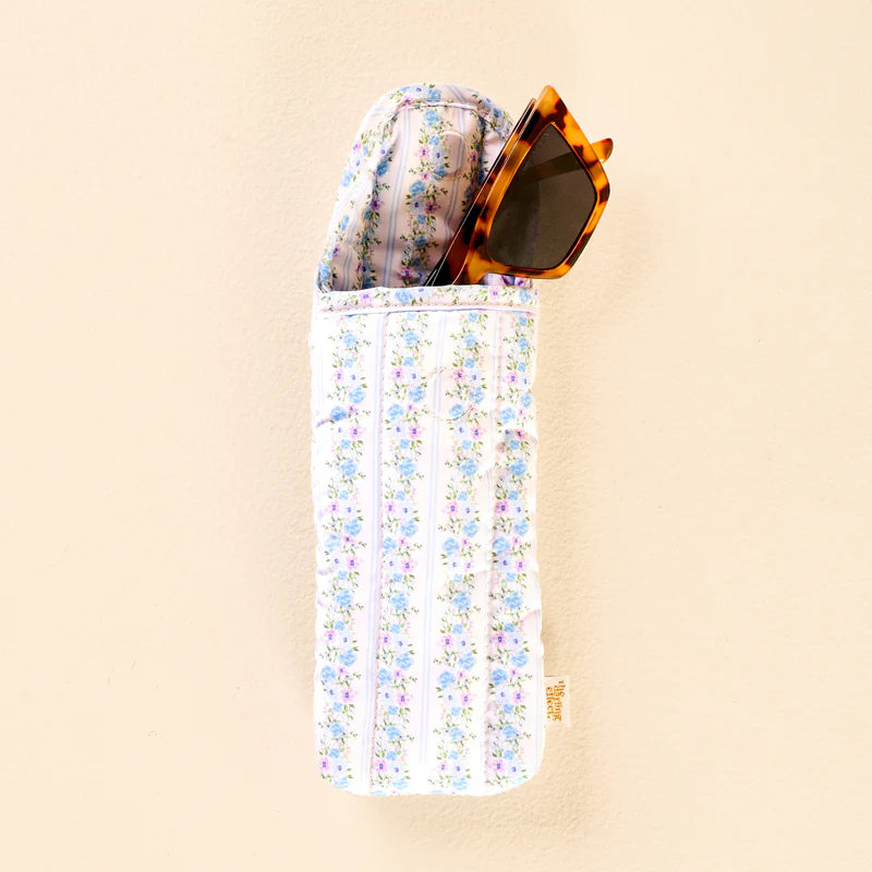 QUILTED SUNGLASSES CASE