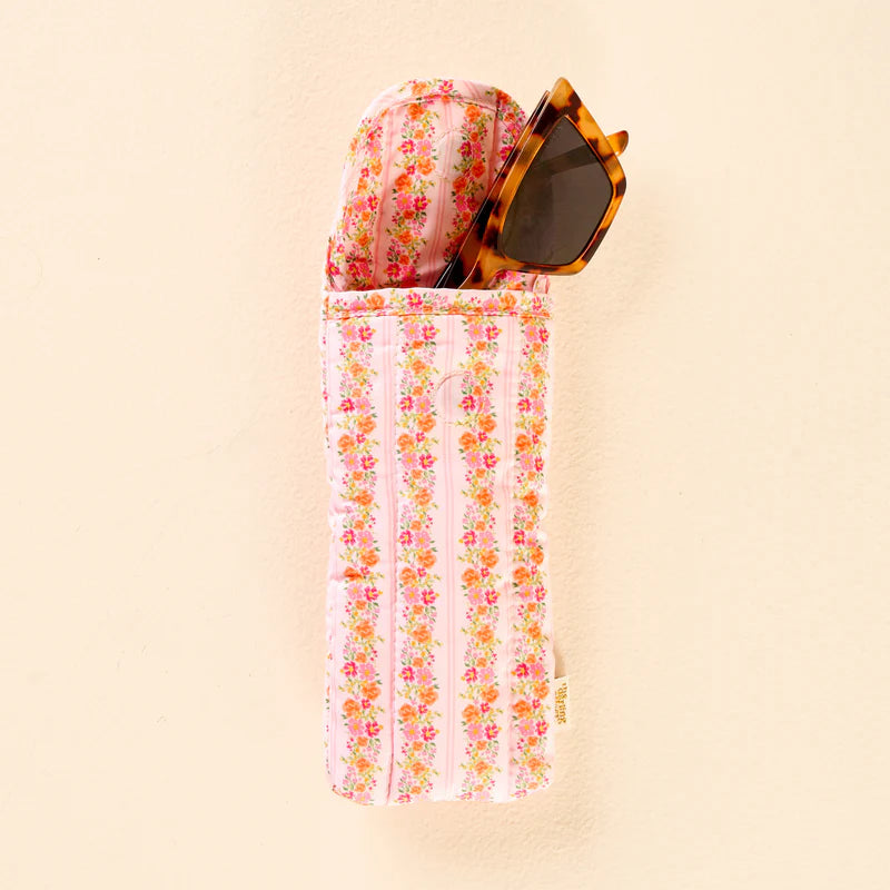 QUILTED SUNGLASSES CASE