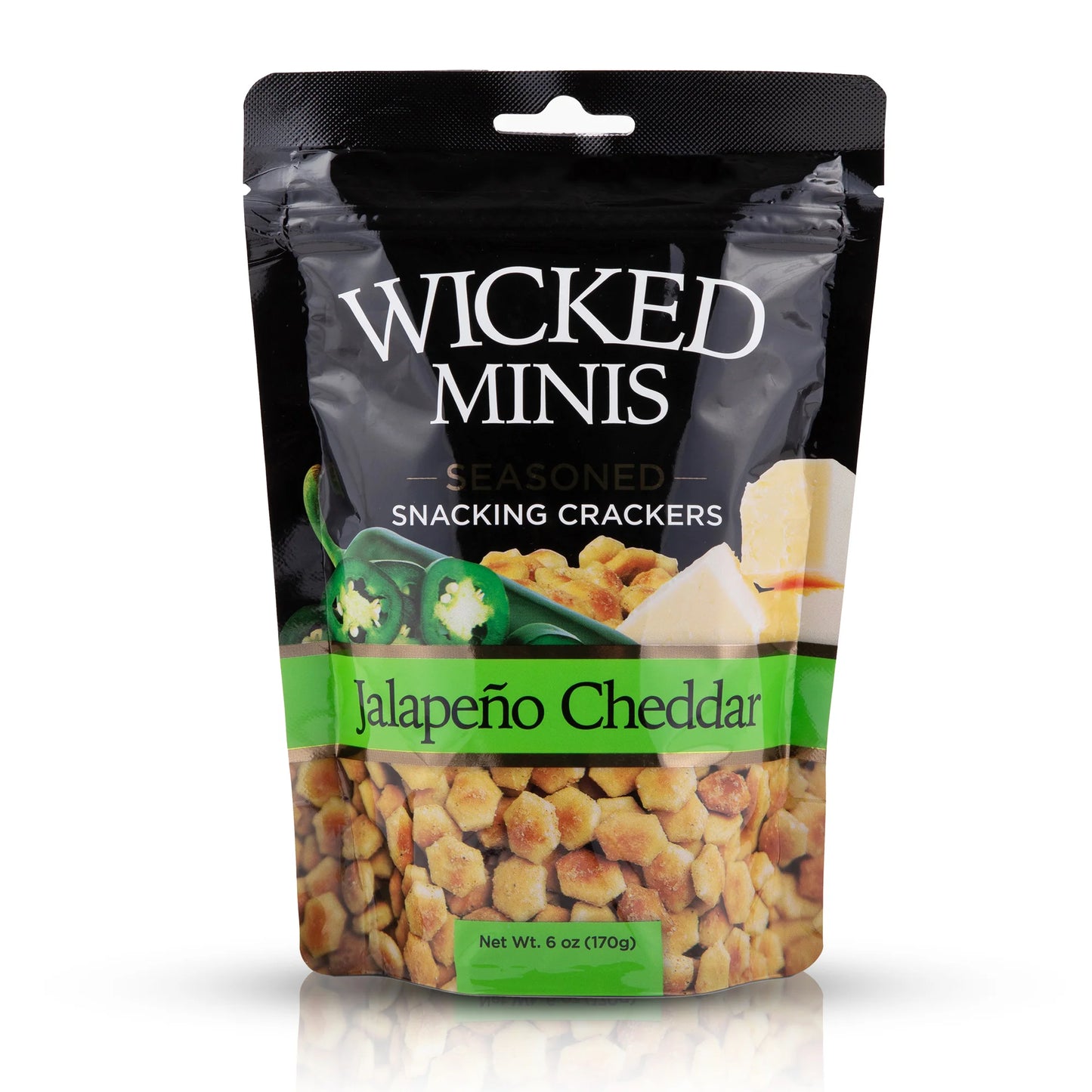 Wicked Minis Jalapeno Cheddar 6oz Bag