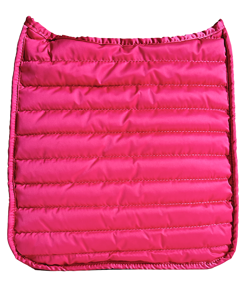 Everly Quilted Puffy Messenger-ASSORTED