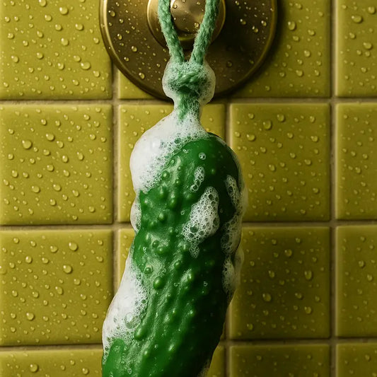 SOAP YOUR PICKLE SOAP ON A ROPE