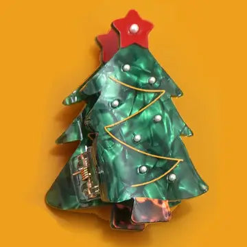 HOLIDAY HAIR CLAW CLIPS