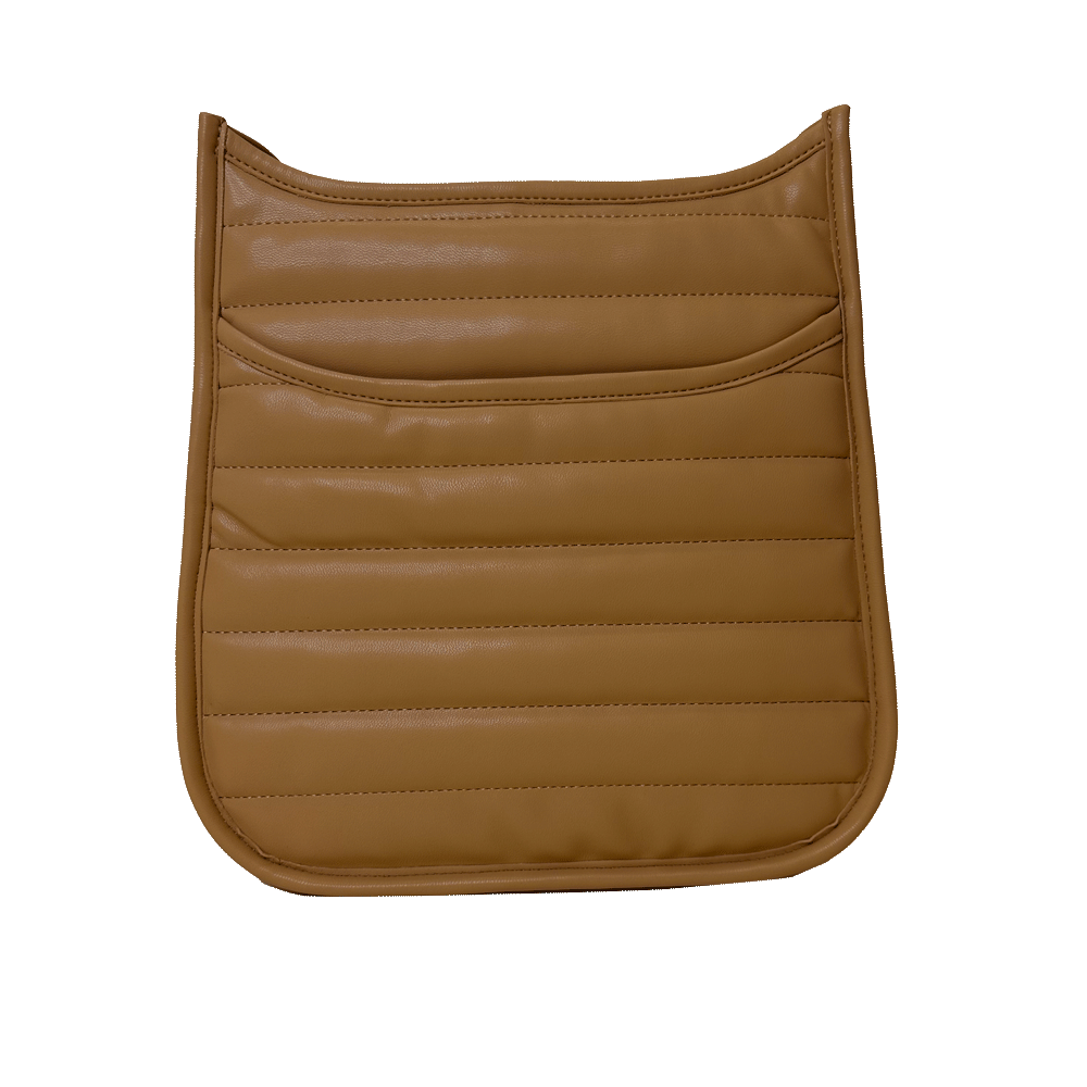 Sarah Quilted Faux Leather Messenger