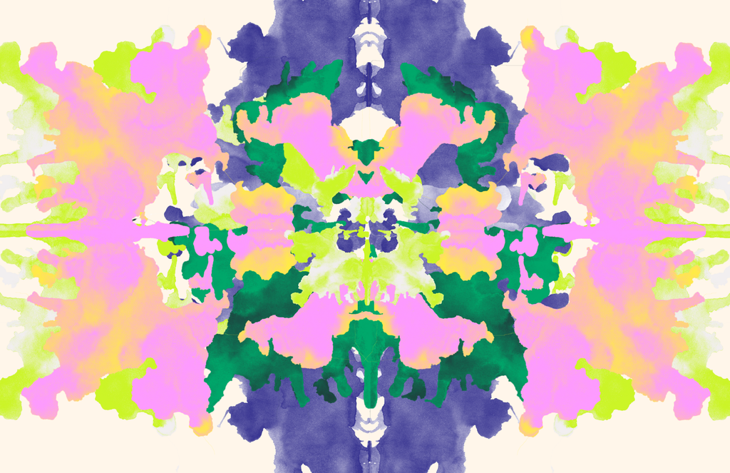 INK BLOTS insert set of 10