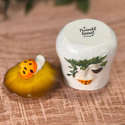 MERRY MUSHROOM RESIN TRINKET BOX