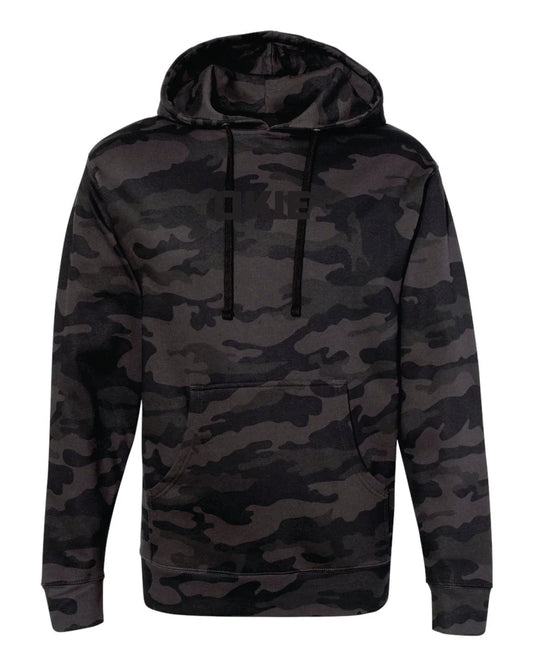 OKIE ESSENTIAL HOODIE - BLACK CAMO