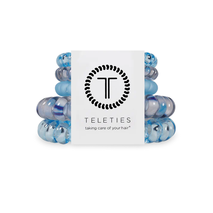 TELETIES BLUE LAGOON MIX PACK HAIR TIES