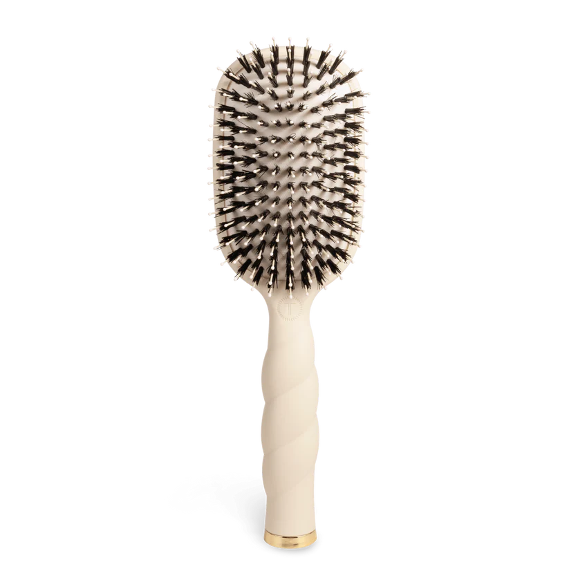 BOAR BRISTLE HAIR BRUSH TAN