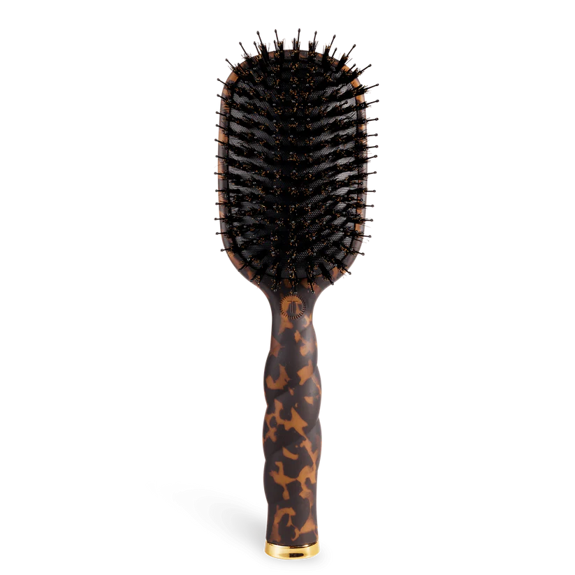 BOAR BRISTLE HAIR BRUSH TORTOISE