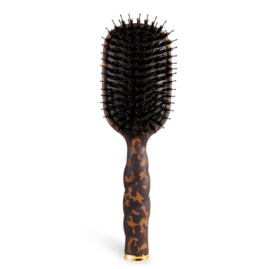BOAR BRISTLE HAIR BRUSH TORTOISE