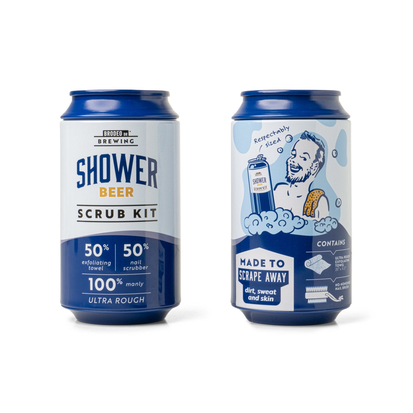 BRODEO DRIVE SHOWER BEER SCRUB KIT