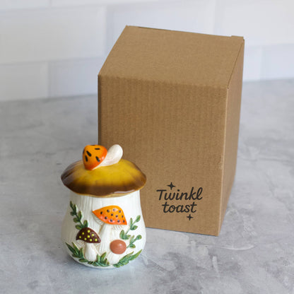 MERRY MUSHROOM RESIN TRINKET BOX
