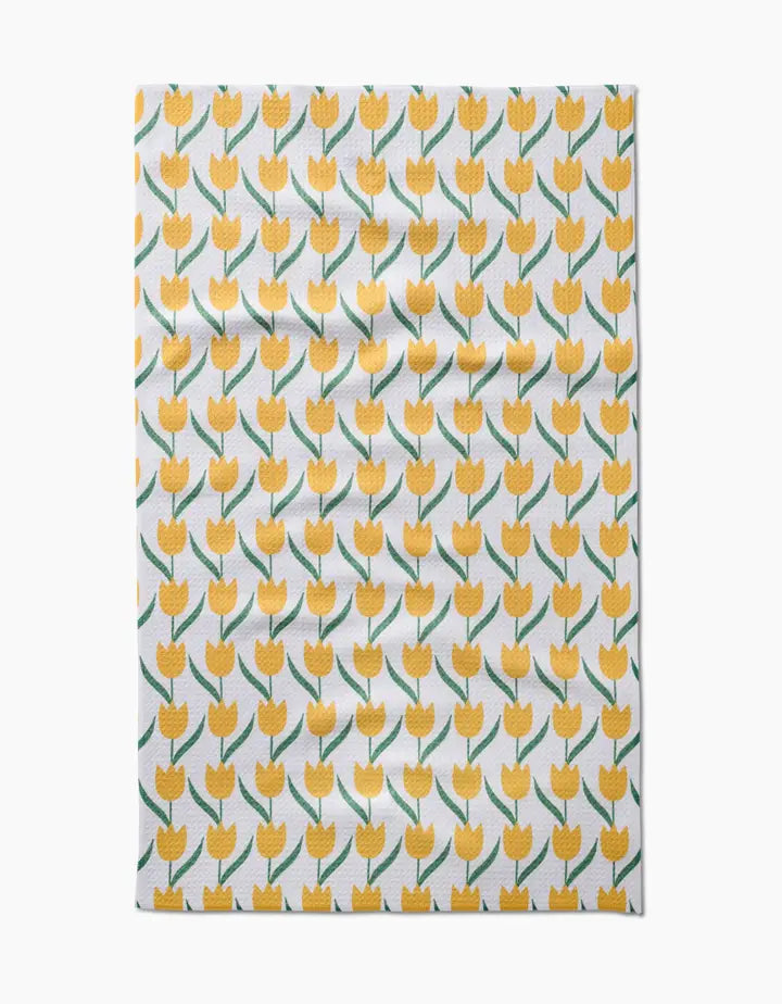 GEOMETRY TEA TOWEL - FLORALS