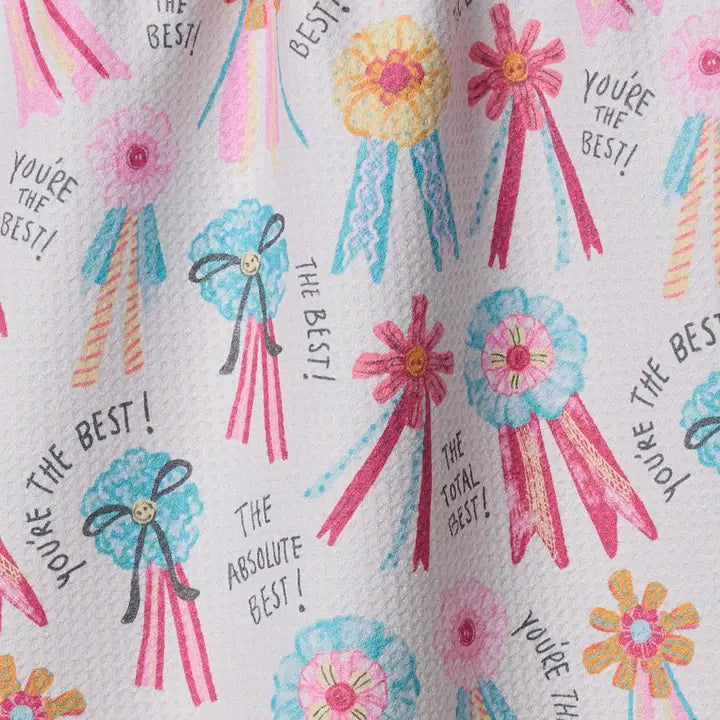 GEOMETRY TEA TOWEL - FLORALS