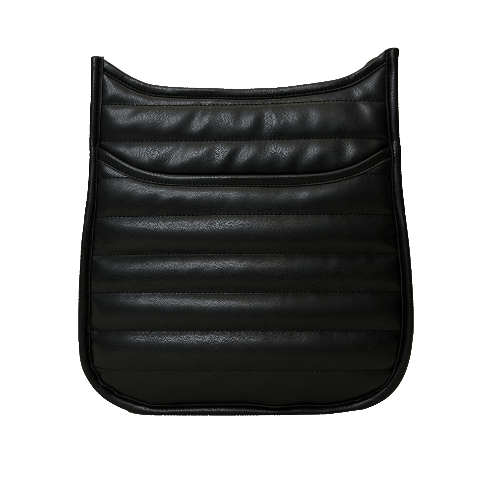 Sarah Quilted Faux Leather Messenger