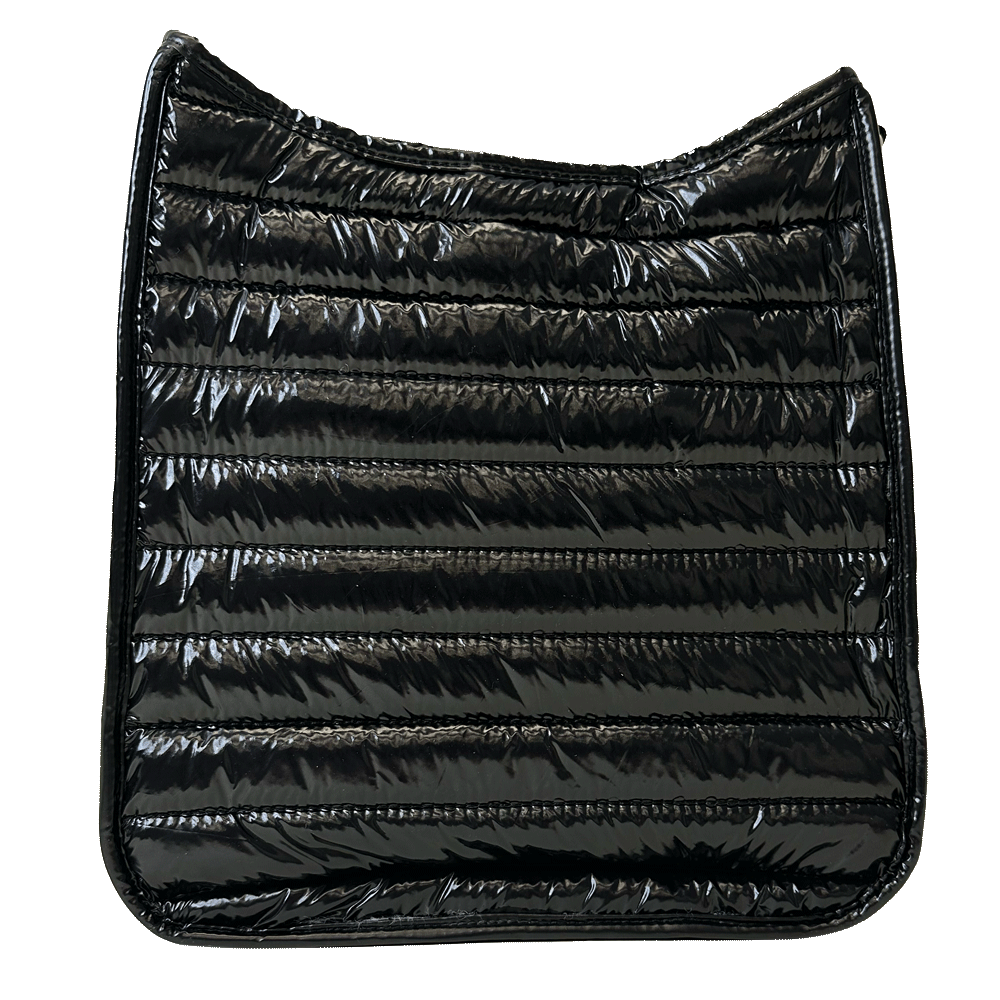 Everly Quilted Puffy Messenger-ASSORTED