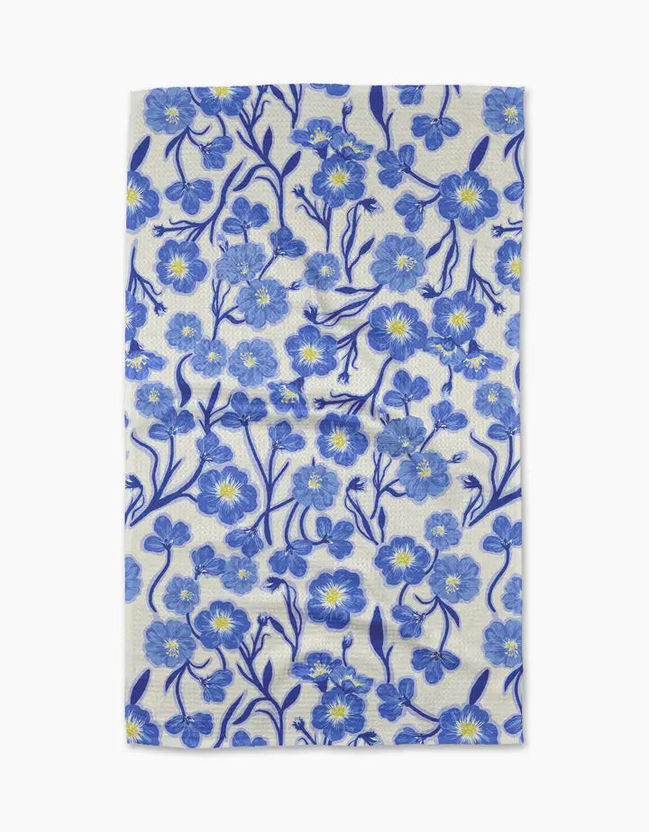 GEOMETRY TEA TOWEL - FLORALS