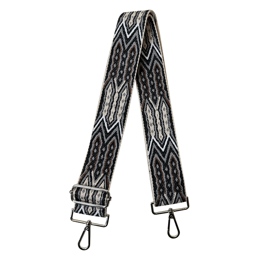 Mayan Print Interchangeable Woven Bag Strap
