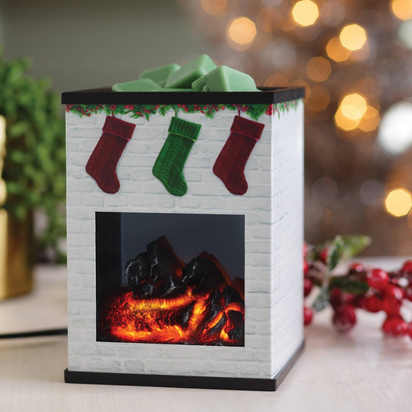 Illumination Fragrance Warmer- Hearthstone and Fireplace
