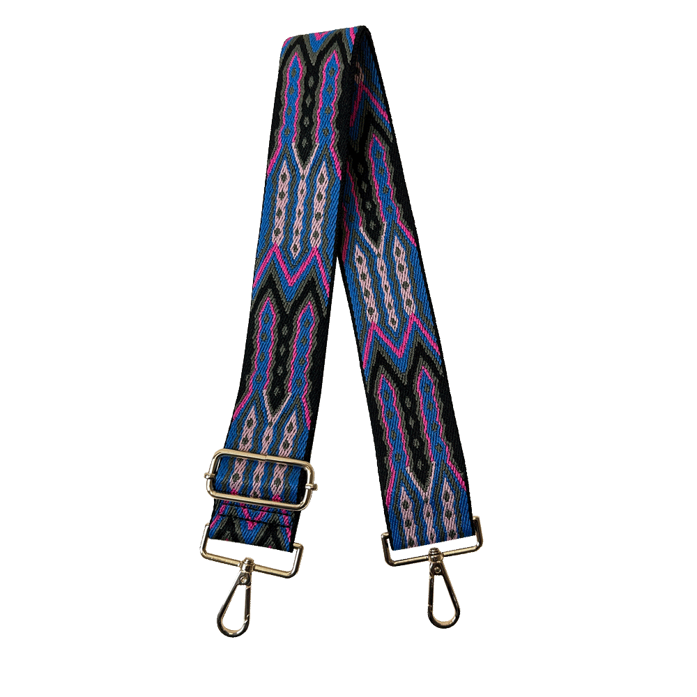 Mayan Print Interchangeable Woven Bag Strap