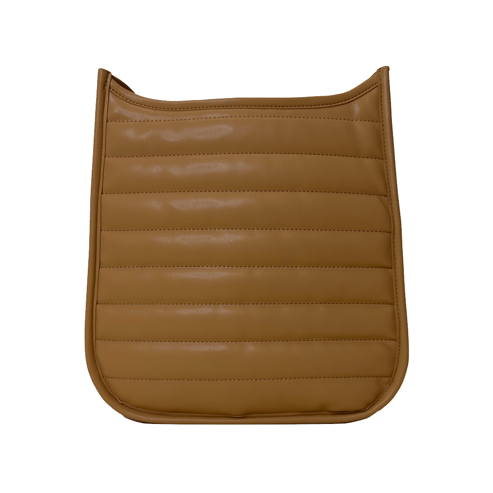 Sarah Quilted Faux Leather Messenger