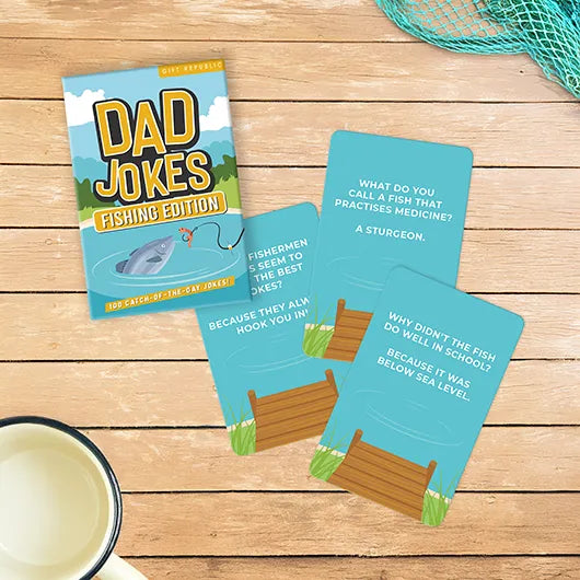 DAD JOKES FISHING CARD PACK