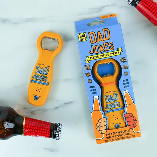TALKING BOTTLE OPENER - DAD JOKES