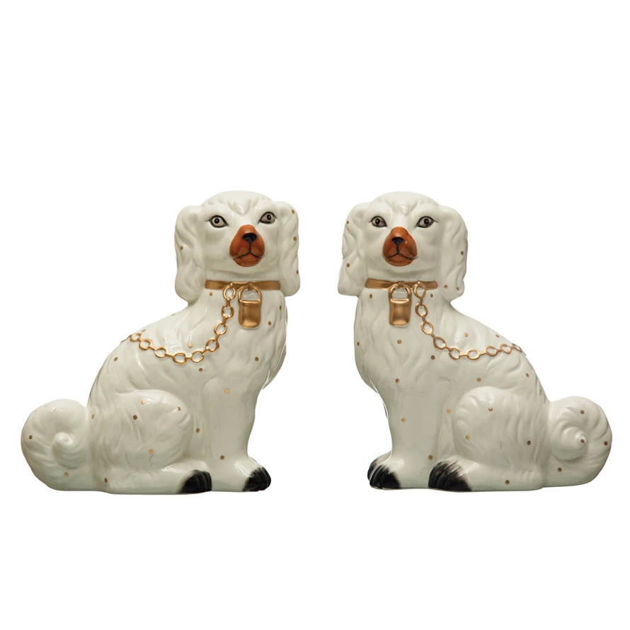 DOLOMITE STAFFORDSHIRE DOG 2PC SET - Pharm Favorites by Economy Pharmacy