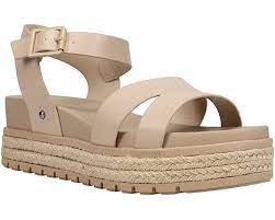 Knia Flatform Wrapped Sandal - Beige - Pharm Favorites by Economy Pharmacy