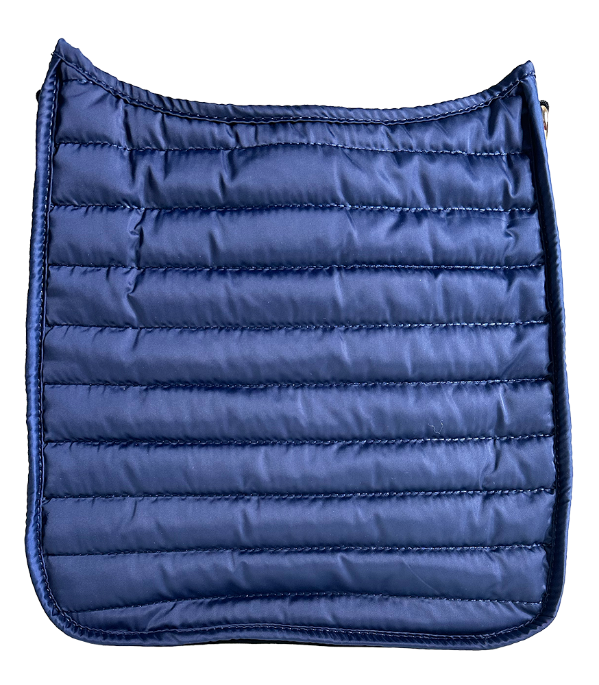 Everly Quilted Puffy Messenger-ASSORTED