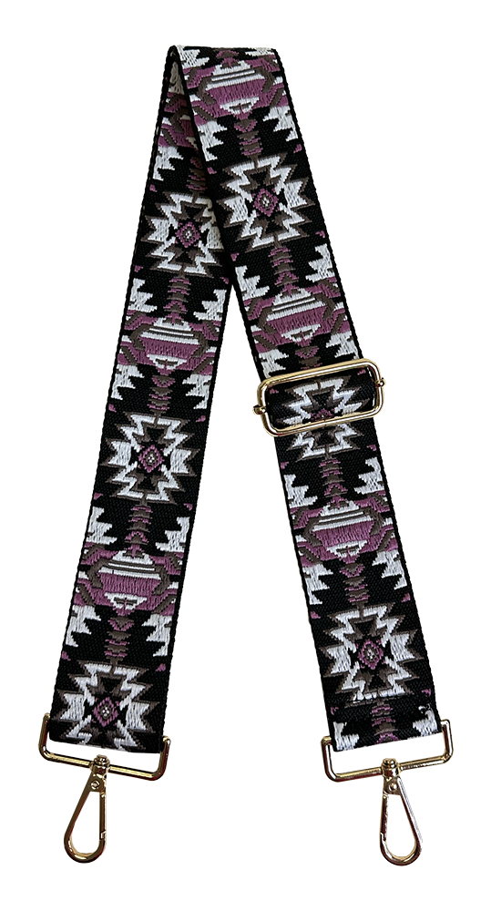 2" "Tribal" Embroidered Bag Strap-ASSORTED