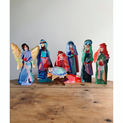 ACRYLIC NATIVITY SET
