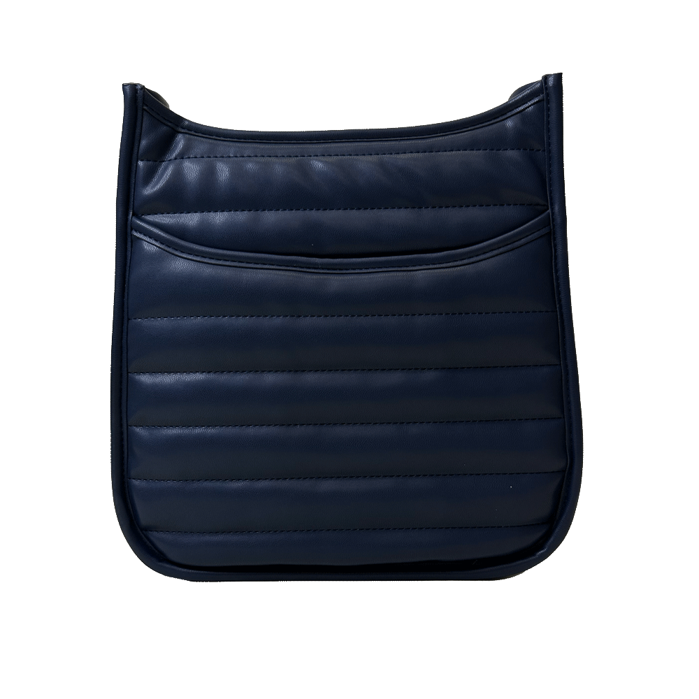 Sarah Quilted Faux Leather Messenger