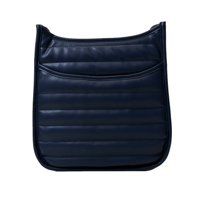 Sarah Quilted Faux Leather Messenger
