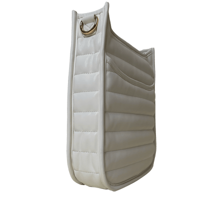 Sarah Quilted Faux Leather Messenger