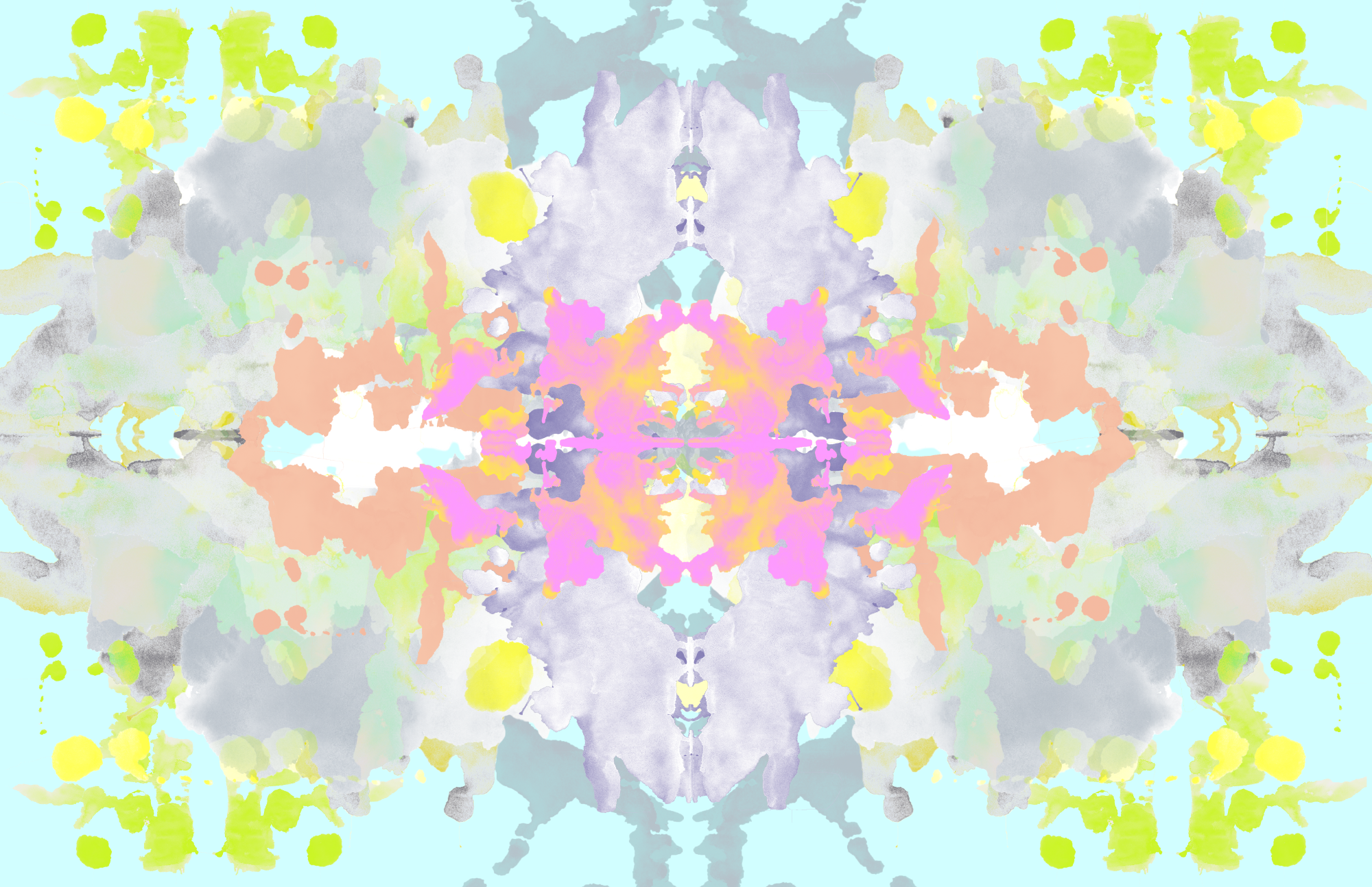 INK BLOTS insert set of 10