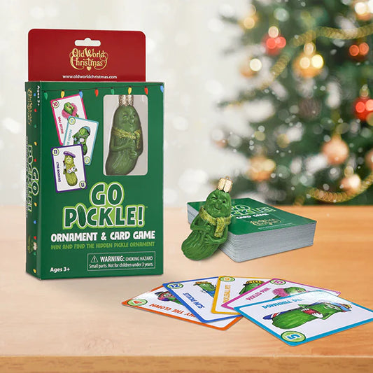 Go Pickle! Ornament and Card Game