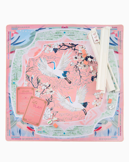 OH MY MAHJONG HERON MAT