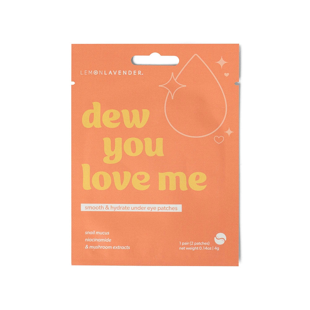 DEW YOU LOVE ME SMOOTH & HYDRATE UNDER EYE PATCHES