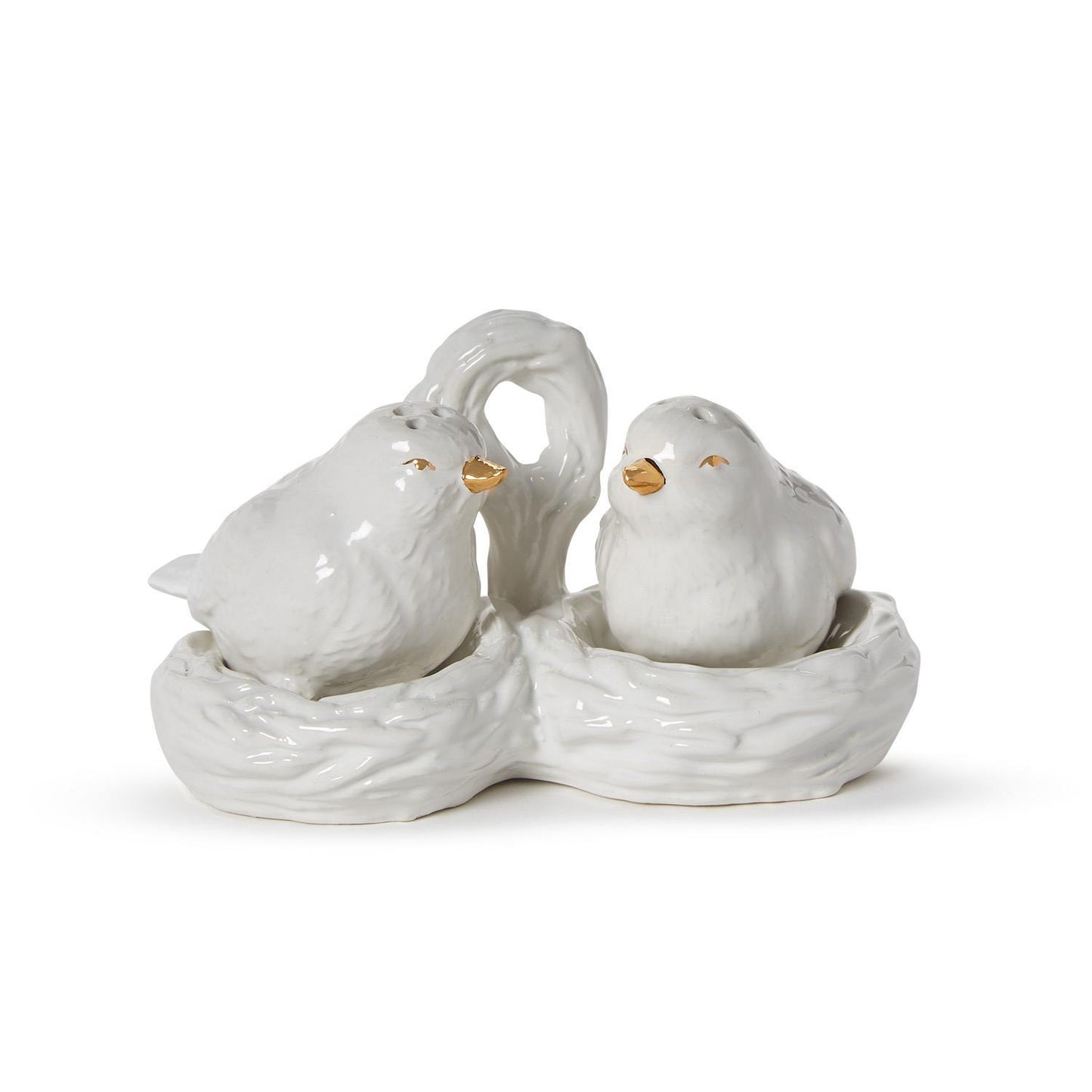 BIRDS OF A FEATHER SET OF 2 BIRDS SALT & PEPPER SHAKERS