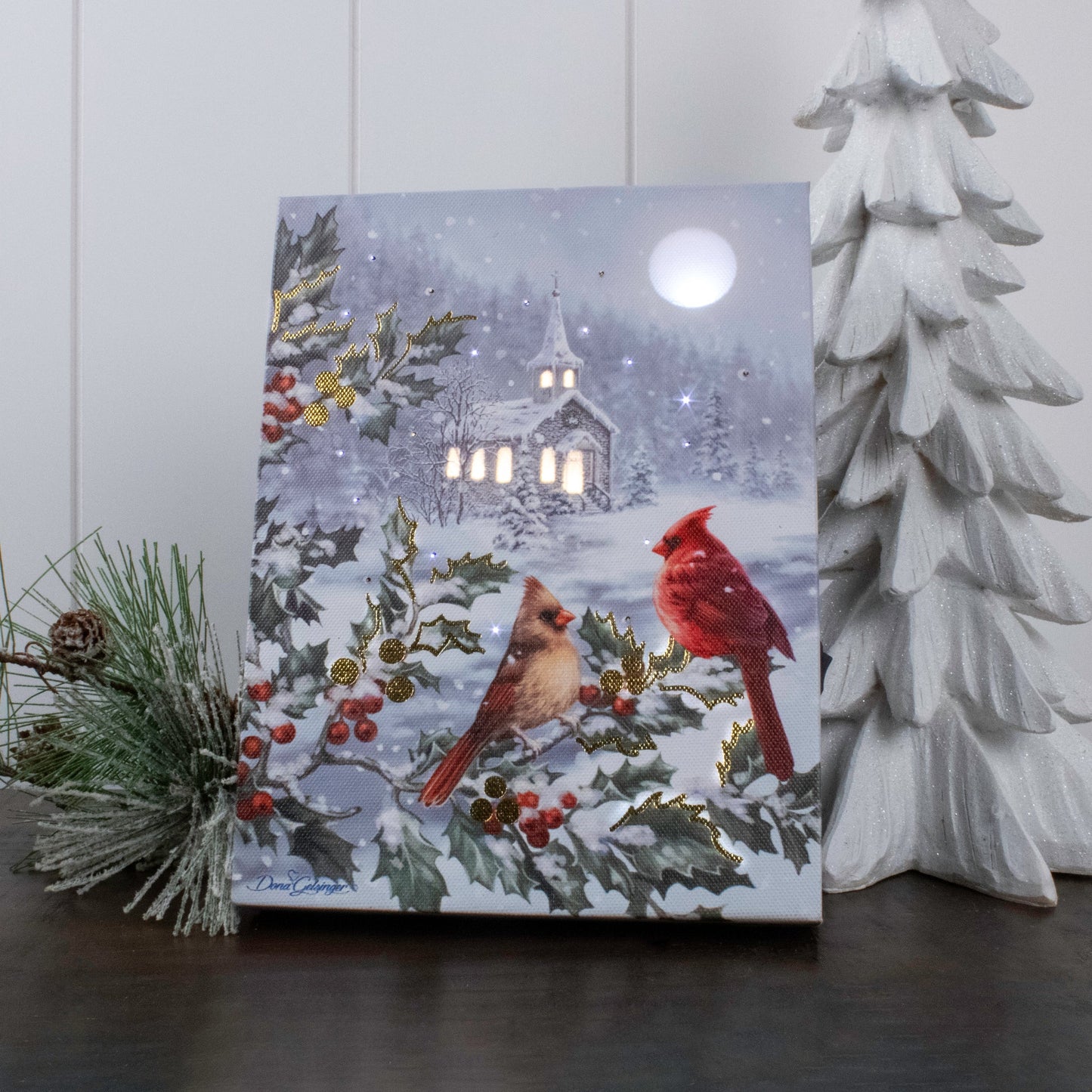 MINI LIGHTED EASEL BACK 8"X6" CANVAS