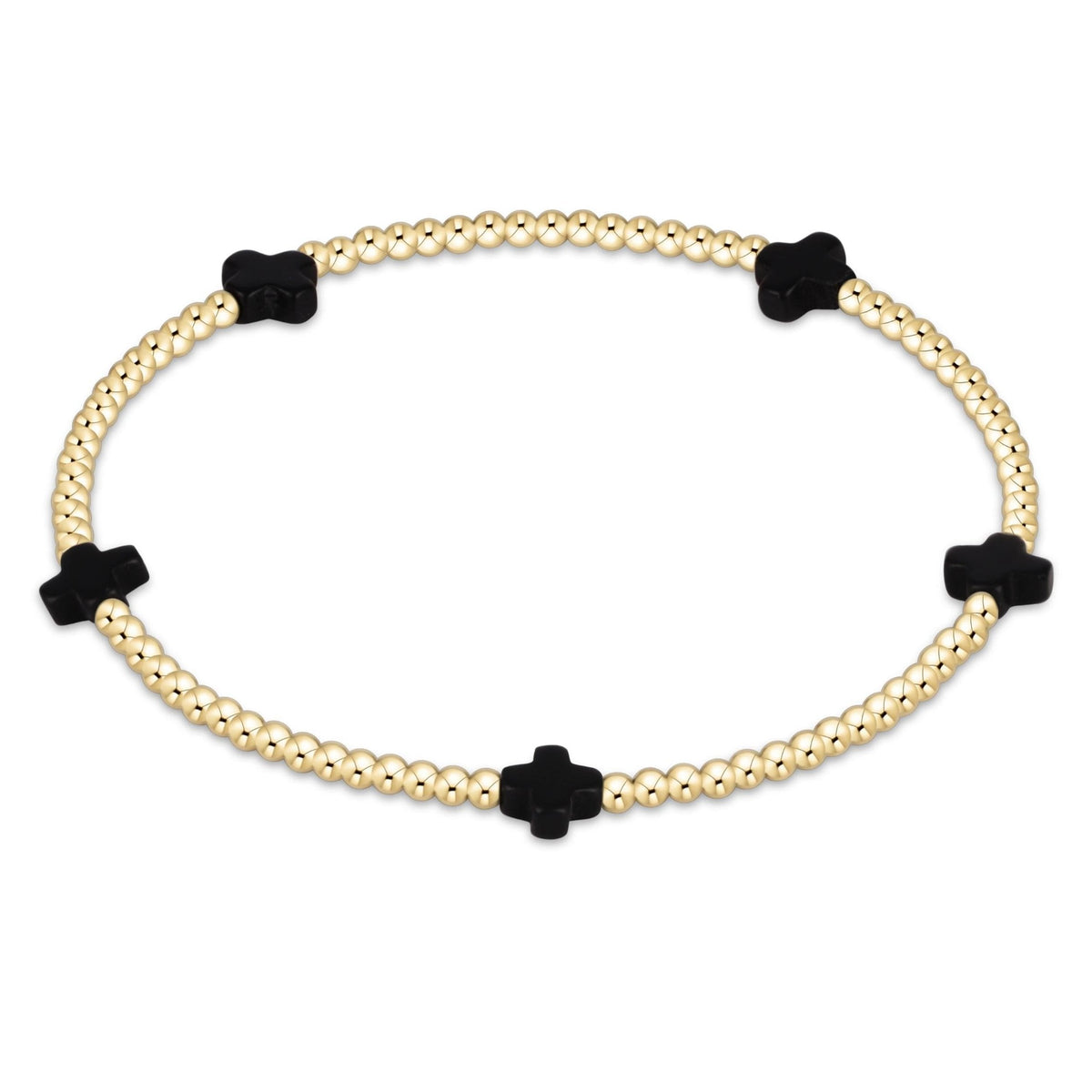SIGNATURE CROSS SMALL BRACELET 2MM