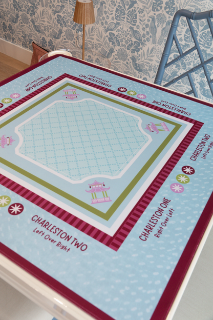 PERFECTLY PLUM MAHJONG MAT