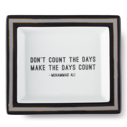 WISE SAYINGS GENTLEMEN'S DESK TRAY