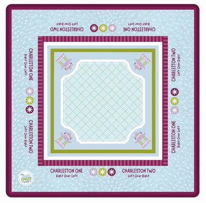PERFECTLY PLUM MAHJONG MAT