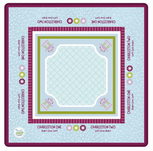 PERFECTLY PLUM MAHJONG MAT